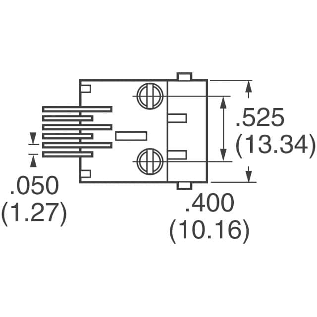 5555077-2 TE Connectivity AMP Connectors  Conectores modulares